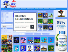 Tablet Screenshot of bigsonicgames.com